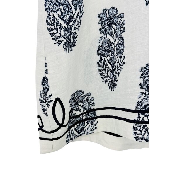 NWT Anthropologie Relaxed Kimono Cover Up Lounge Top | Coastal Boho Artsy Luxe M - Picture 14 of 16